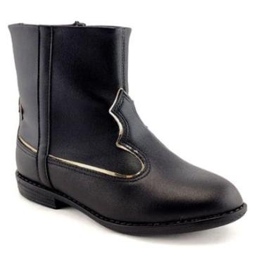 Imagem de Bota Infantil Molekinha Country Menina Cano Baixo Casual-Feminino