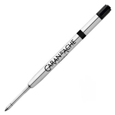 Imagem de Refil Para Caneta RollerBall Caran d'Ache M Preta, RollerBall