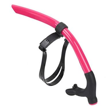 Imagem de 01 Snorkel frontal para natação, PVC + snorkel de mergulho, para mergulho com snorkel (rosa)