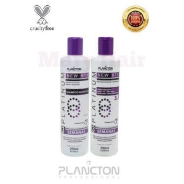 Imagem de Kit Platinum Shampoo + Condicionador 250ml Plancton