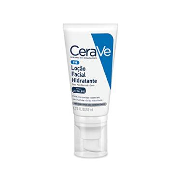 Imagem de Cerave Loção Facial Hidratante Pm, Uso Noturno para Peles Normais a Secas, com 3 Ceramidas Essenciais e Ácido Hialurônico, Textura Ultraleve, Sem Perfume, 52ml