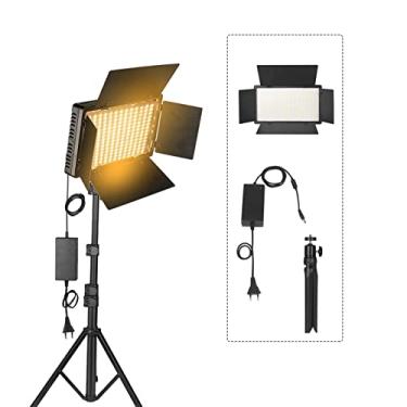 Imagem de Generic U800 LED Iluminação Para Filmagem e Fotografia 120° para Tiktok, YouTube, Game e Vídeo ao Vivo 40W/50W Gravação de Vídeo Portátil Lâmpada de Painel