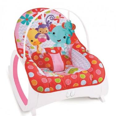 Imagem de Cadeira Balanço Bebê Descanso Vibratória Musical Color Baby