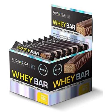 Imagem de Whey Bar (Caixa 24 Barras) - Probiotica Sabor Coco