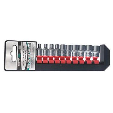Imagem de Stels Jogo De Soquetes Sextavado 10-22 Mm Crv Encaixe 1/2' 10 Peças