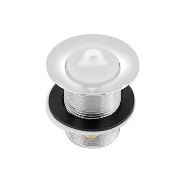 Imagem de Valvula/Ralo Tanque Metal Cromado 1.1/4'' Cor:Prateado