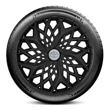 Imagem de Calota LC153 Toyota Aro 13 Preta Fosca Moove Escolha o carro