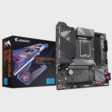 Imagem de Placa Mãe Gigabyte B760M Aorus Elite, Chipset B760, Intel lga 1700, mATX, DDR5 - ppb