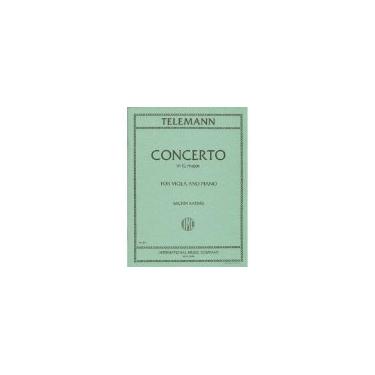 Imagem de Concerto in G Major para Viola e Piano