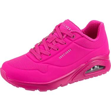 Imagem de Skechers Tênis feminino Street, Uno - Neon Nights, Rosa choque, 36