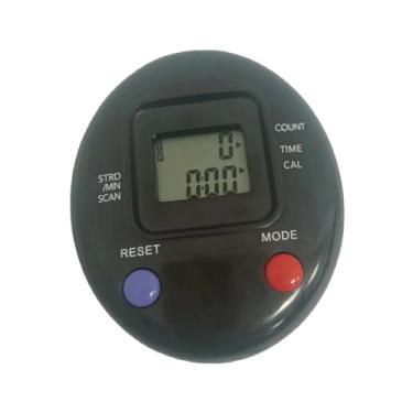 Imagem de Tachiuwa Contagem/calorias/contador de passos do monitor do pedômetro para a máquina hidráulica da etapa do dispositivo abdominal do passo da bicicleta