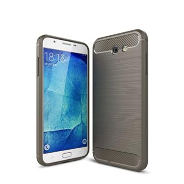 Imagem de Capa para Samsung Galaxy J3 Prime, toque macio, proteção total, anti-arranhões e impressões digitais + capa de celular resistente a arranhões para Samsung Galaxy J3 Prime