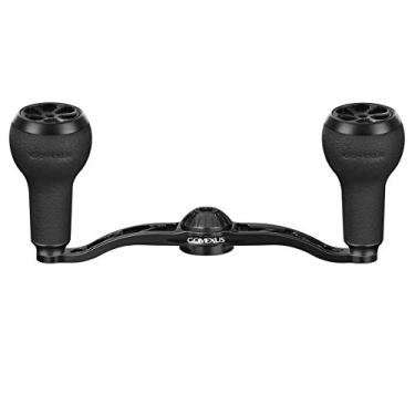 Imagem de GOMEXUS Alça de carretel de pesca 8 x 5 mm compatível com Shimano Tranx 300 400 Calcutta B Daiwa Tatula Abu Garcia Quantum Carretel de Baitcasting com botão de força TPE 100 mm, pesca do robalo