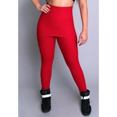 Imagem de Calça Legging MVB Modas Bolha Saia Feminina-Feminino