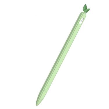 Imagem de GANGANPRO Estojo de lápis compatível com Apple Pencil 2ª geração, acessórios de aderência para Apple Pencil 2ª geração - abacate