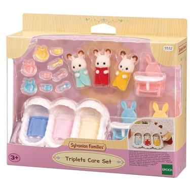 Imagem de Sylvanian Families Conjunto Cuidando Trigêmeos - Epoch 5532