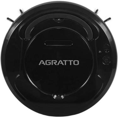 Imagem de Robô aspirador de pó 3 em 1 - Agratto Praticci USB 3W preto bivolt, Bi