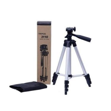 Imagem de Tripé Universal 3X Câmera E Celular Selfie Ajuste 1M 3110 - Tripod