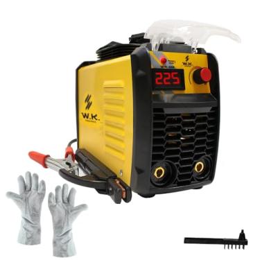 Imagem de Máquina De Solda Inversora Portátil 225a 220v WK + Luva Couro