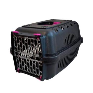 Imagem de Caixa de Transporte para Cachorro Durapets Black N1, Lilás