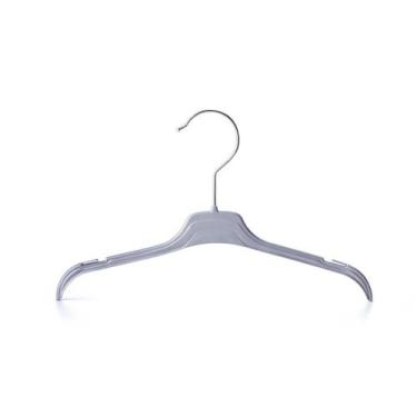 Imagem de Cabide blusa bebê 25-4 cm - 1034 - IOPLAST, Prata, 500 peças