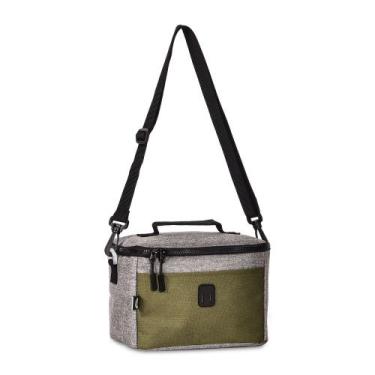 Imagem de Bolsa térmica lancheira marmiteira academia almoço - Clio, Verde