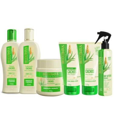 Imagem de Kit Cachos Bio Extratus Babosa Nutre e Define 6 Itens