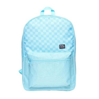 Imagem de Mochila Bolsa Juvenil Feminina Escolar Lançamento - Rocie, Azul