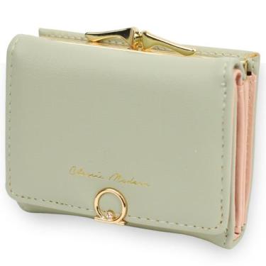 Imagem de Carteira Casual Feminina Compacta Bolsa Porta Níquel Cartão - KNIMP, B