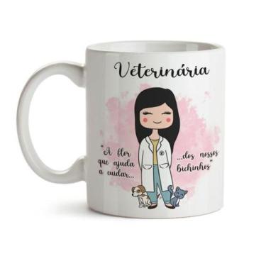 Imagem de Caneca Veterinária 02 Feminina - Maluco por Caneca