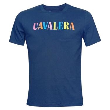 Imagem de Camiseta Cavalera Indie Letter Color Masculina-Masculino