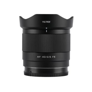 Imagem de Viltrox Lente AF 40 mm F2.5 armação completa para Sony E-Mount, lente padrão de motor STM Focus, lente compacta Prime para câmera Sony a7 a7II a7III a7IV a7R a7RII a7RIII a7RIV a7RV a7S a7SII a7SIII