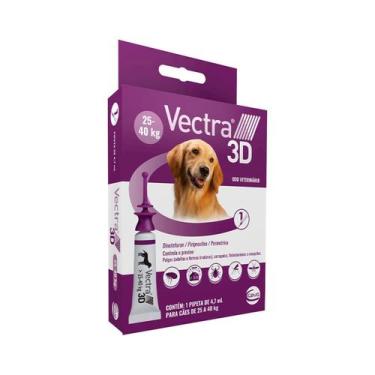 Imagem de Antipulgas e Carrapatos Ceva Vectra 3D P/ Cães de 25 a 40Kg