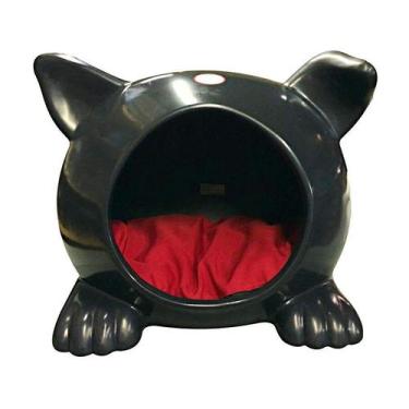 Imagem de Toca Ideal Preta para Cães e Gatos - Grande - Idealdog