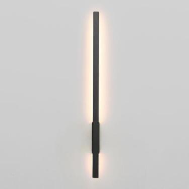 Imagem de Arandela LuminaLux Fit ALX06 Luz indireta Led Linear Bivolt, Preto Led