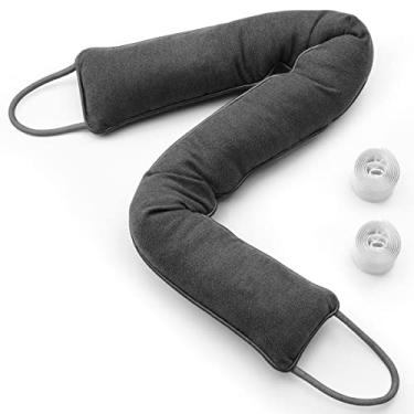 Imagem de Tuffen Rolha de Corrente de Ar Da Porta, Bloqueador de Ar Frio de Ruído de Porta com Peso de 32", Cobra de Proteção Contra Correntes de Ar para Serviço Pesado À Prova de Som para Parte Inferior de Por