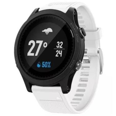 Imagem de Pulseira Para Garmin Fenix 5 6 935 945 Quickfit 22mm Silicone Várias C