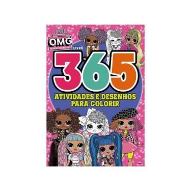 Imagem de Livro para Colorir LOL Surprise OMG