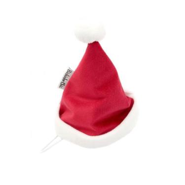 Imagem de Gorro Natal para Cachorro e Gato Pet - Bichinho Chic, Vermelho, M