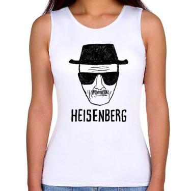 Imagem de Regata Feminina Heisenberg - Foca na Moda, Branco, P