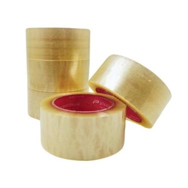Imagem de Fita Adesiva de Embalagem 100x45mm transparente 48mm 05 unid - Plastit