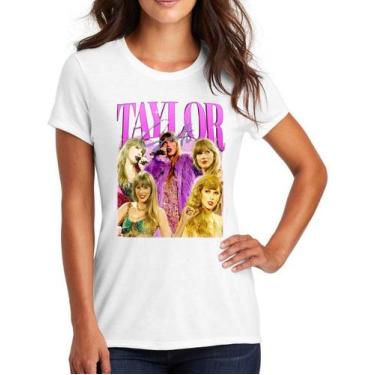Imagem de Camiseta Feminina Taylor Swift Arte Baby Look Algodão  -  DTF - SEMPRE