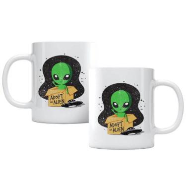 Imagem de Caneca Adopt An Alien Studio Geek