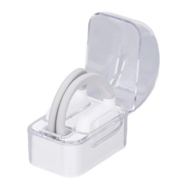 Imagem de Fones de Ouvido para Tradução de Idiomas Com IA, Fones de Ouvido Abertos para Tradução Em Tempo Real, Reconhecimento Inteligente de Voz, Tradução Automática de Texto (Branco)