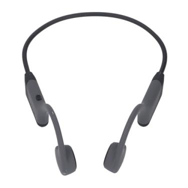 Imagem de Fones de Ouvido de Condução óssea de Orelha Aberta, Design Leve Com Faixa de Pescoço, Fones de Ouvido Sem Fio Bluetooth 5.4 Com Microfone, Qualidade de Som Estável