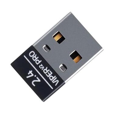 Imagem de HLUCHY Receptor USB Dongle Mouse sem fio para jogos Adaptador USB para Razer Viper V2 Pro