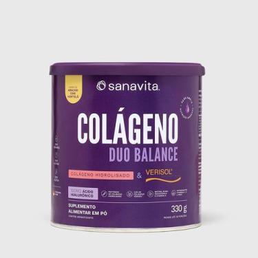 Imagem de Colágeno Duo Balance Abacaxi com Hortelâ 330g - Sanavita, Colágeno