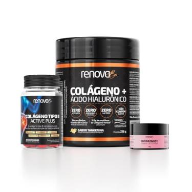 Imagem de Kit Colágeno Verisol Pele e Colágeno Tipo 2 Ossos Renova Be (1 Tangerina - 1 Tipo II)