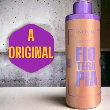 Imagem de Escova Progressiva Fio Terapia Sem Formol, 1000ml Alisamento Profissional