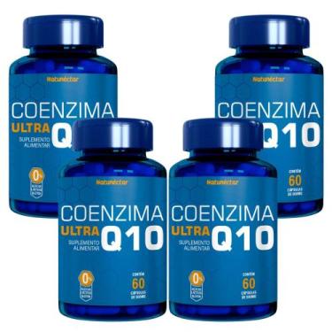 Imagem de Kit Combo 04 UND Coenzima Q10 100mg  240 Cápsulas Natunéctar